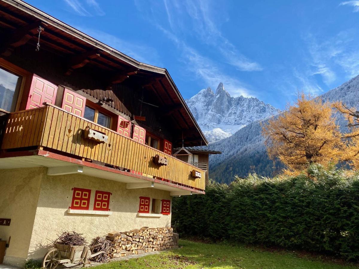 Chalet Baraka Vue Montblanc Chamonix Exterior photo