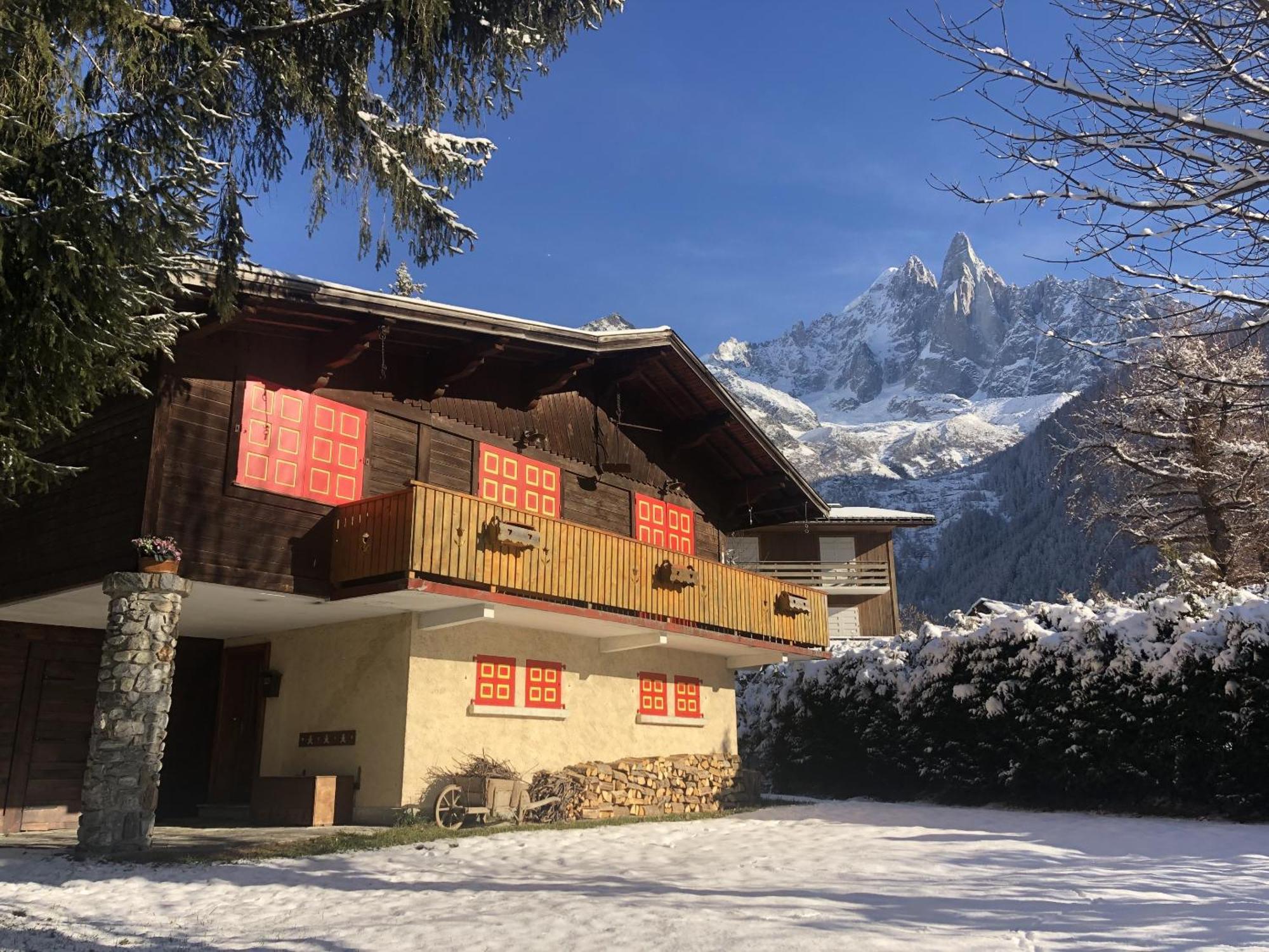 Chalet Baraka Vue Montblanc Chamonix Exterior photo